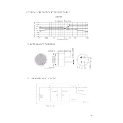 Микрофон электретный GMI4522P-2C