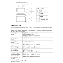 Микрофон электретный GMI6050