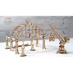 Модель Маніпулятор на рейках 3d пазл