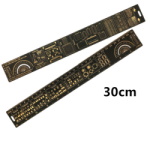 Лінійка PCB Ruler<gtran/> шаблон для електронщика радіоаматора 30см<gtran/>