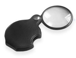  Pocket magnifier  MG85034 [x5, d = 45mm] in a soft case