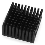 Радіатор алюмінієвий<gtran/> 40*40*20MM heat sink BLACK
