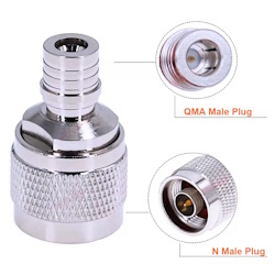 Adapter N male - QMA male