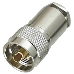 RF connector<gtran/> PL259 U-112B UHF male to RG213 cable<gtran/>