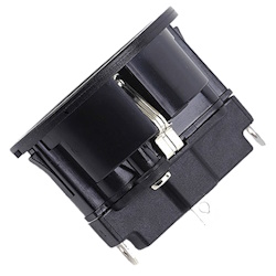 Розетка мережева RG-02-3-50 h=1.5mm 16A 250V Black