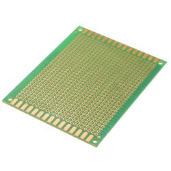 Single-sided board  dummy 7cmX9cmX1.6mm pitch 2.54mm mask one-sided