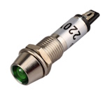 Сигнальний індикатор<gtran/> XD8-1-LED 220VAC Зелений<draft/>