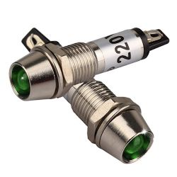 Сигнальний індикатор XD8-1-LED 220VAC Зелений