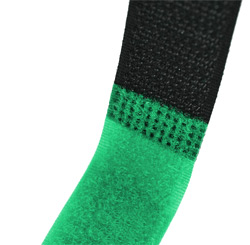 Кабельне стягування компресійне Velcro ЗЕЛЕНА 200х20мм з пряжкою