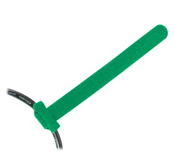  Cable tie  Velcro GREEN 150x10mm without buckle