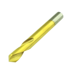 Cobalt drill, short  10.0mm 90°HSS-Co TiN spiral Z/H