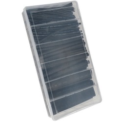  Set of black heat shrink in cassette holder 100pcs