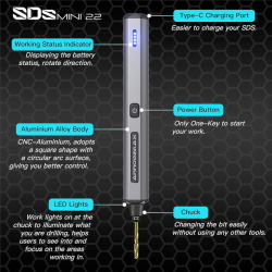 Micro drill  SDS mini22 plus battery