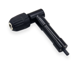 Drill attachment,  Angle keyless chuck, metal body