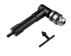 Drill attachment,  Angle chuck 1.5-10mm, metal body